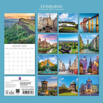 The Gifted Stationary Edinburgh Kalender 2027