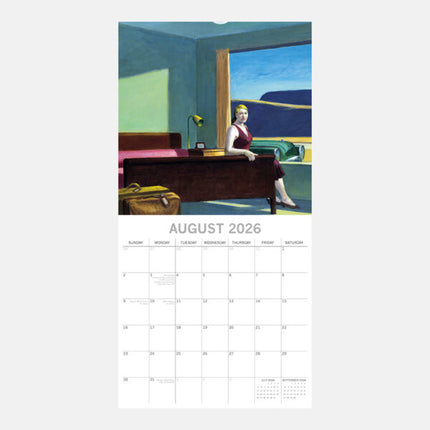 The Gifted Stationary Edward Hopper Kalender 2026