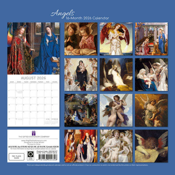 The Gifted Stationary Engelen Kalender 2026