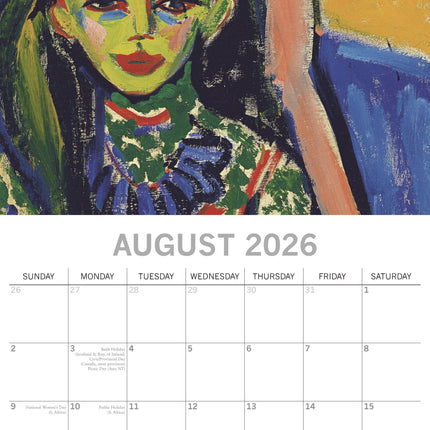 The Gifted Stationary Expressionists Kalender 2026