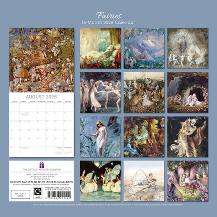 The Gifted Stationary Fairies Kalender 2026