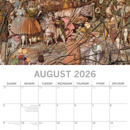 The Gifted Stationary Fairies Kalender 2026
