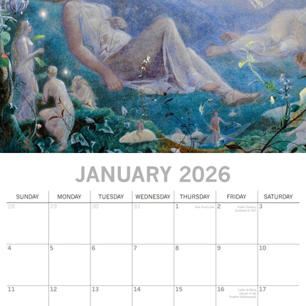 The Gifted Stationary Fairies Kalender 2026