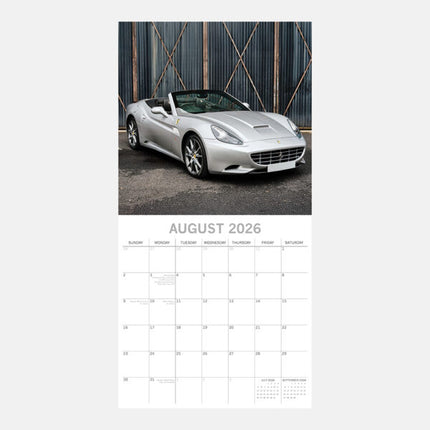 The Gifted Stationary Ferrari Kalender 2026
