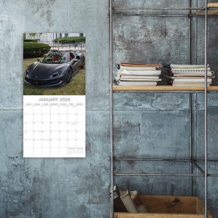 The Gifted Stationary Ferrari Kalender 2026
