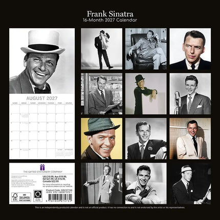 The Gifted Stationary Frank Sinatra Kalender 2027