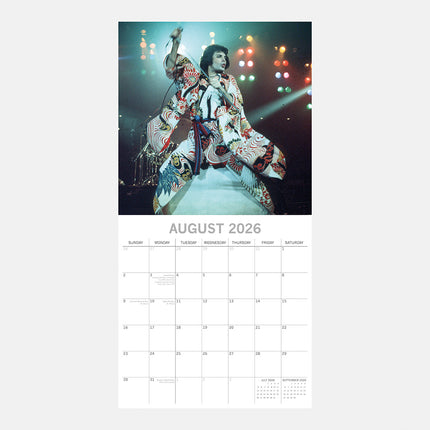 The Gifted Stationary Freddie Mercury Kalender 2026