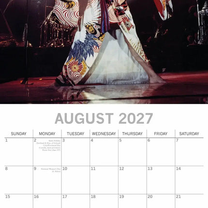 The Gifted Stationary Freddie Mercury Kalender 2027