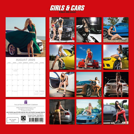 The Gifted Stationary Girls and Cars Kalender 2026