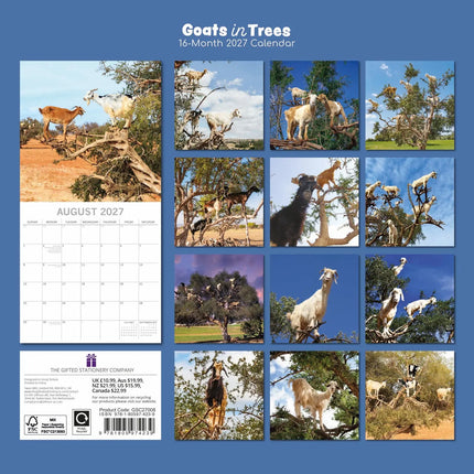 The Gifted Stationary Goats in Trees Kalender 2027
