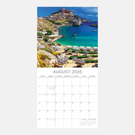 The Gifted Stationary Griekse Eilanden Kalender 2026