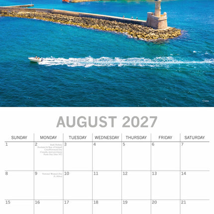 The Gifted Stationary Griekse Eilanden Kalender 2027
