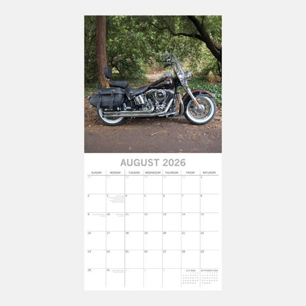 The Gifted Stationary Harley Davidson Kalender 2026