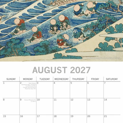 The Gifted Stationary Hokusai Kalender 2027