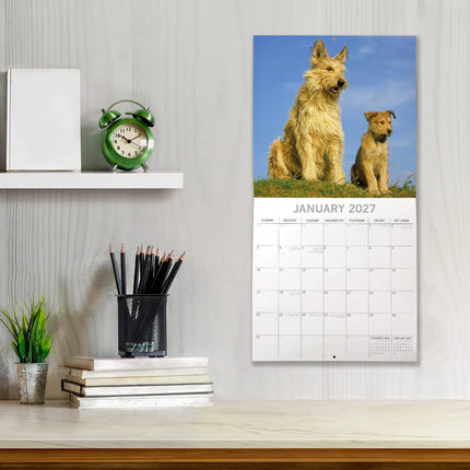 The Gifted Stationary Honden en Puppies Kalender 2027