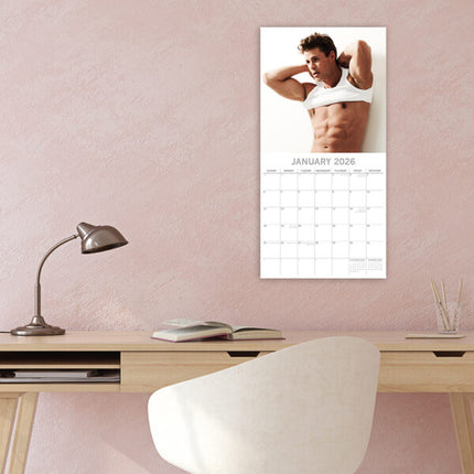 The Gifted Stationary Hot Shirtless Men Kalender 2026