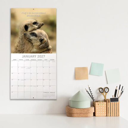The Gifted Stationary Hugs Kalender 2027