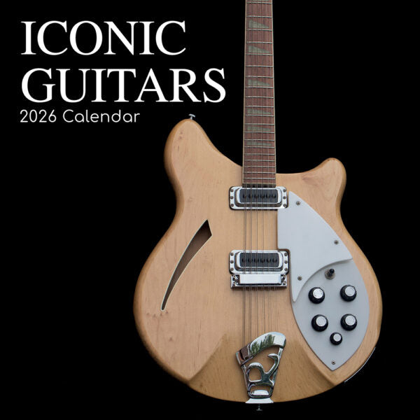The Gifted Stationary Iconic Guitars Kalender 2026