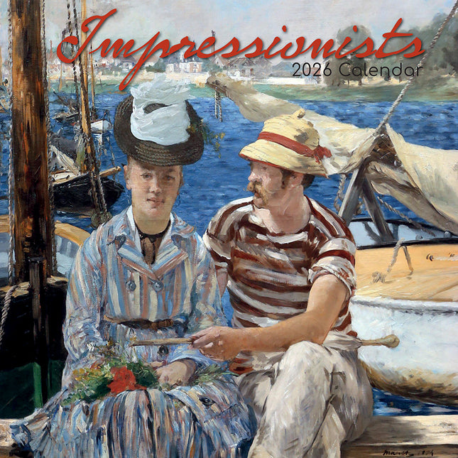The Gifted Stationary Impressionists Kalender 2026