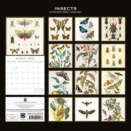 The Gifted Stationary Insects Kalender 2026