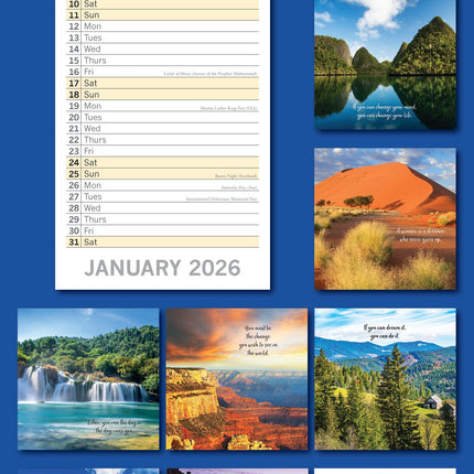 The Gifted Stationary Inspiration Slimline Kalender 2026