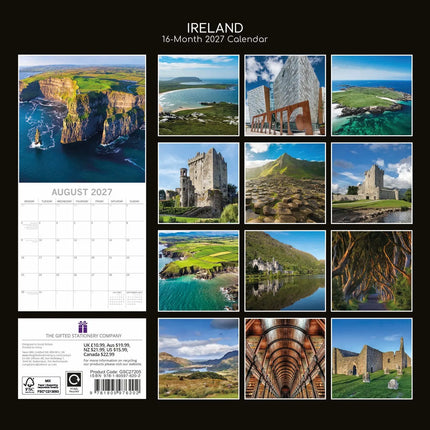 The Gifted Stationary Ireland Kalender 2027