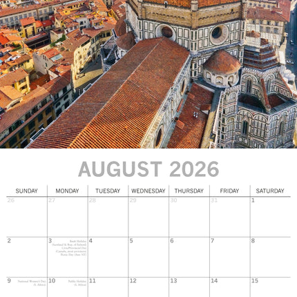 The Gifted Stationary Italië Kalender 2026