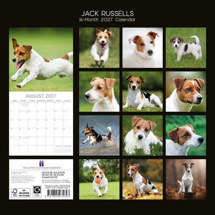 The Gifted Stationary Jack Russell Terrier Kalender 2027