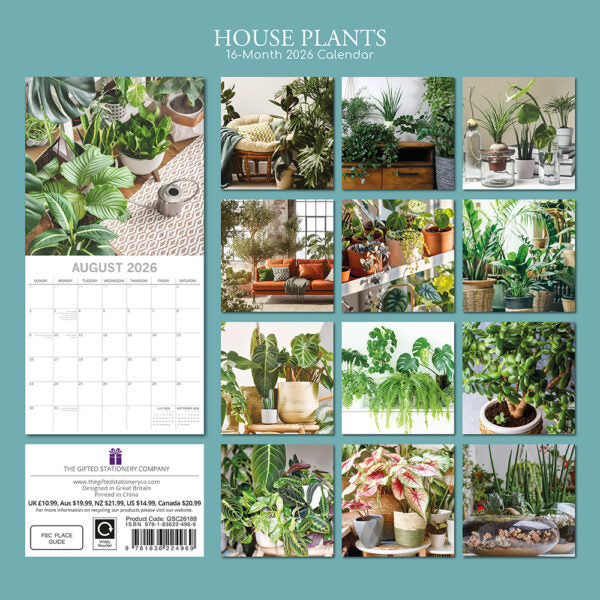 The Gifted Stationary Kamerplanten Kalender 2026