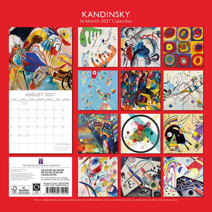 The Gifted Stationary Kandinsky Kalender 2027