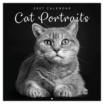 The Gifted Stationary Katten Portretten Kalender 2027