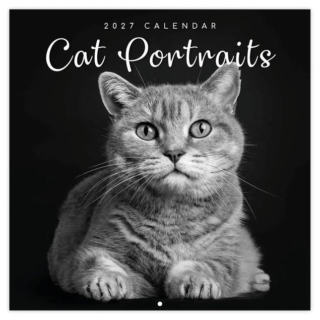 The Gifted Stationary Katten Portretten Kalender 2027