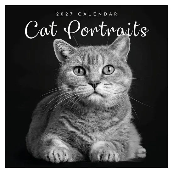 The Gifted Stationary Katten Portretten Kalender 2027