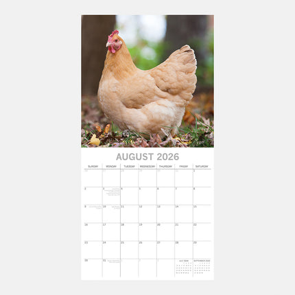 The Gifted Stationary Kippen 16 Maanden Kalender 2026