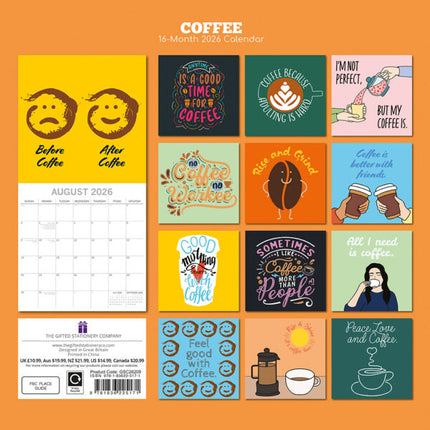 The Gifted Stationary Koffie Kalender 2026