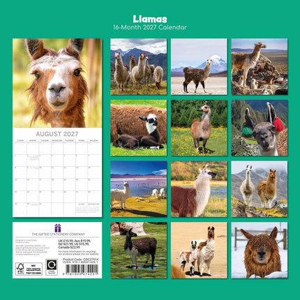 The Gifted Stationary Lama's Kalender 2027