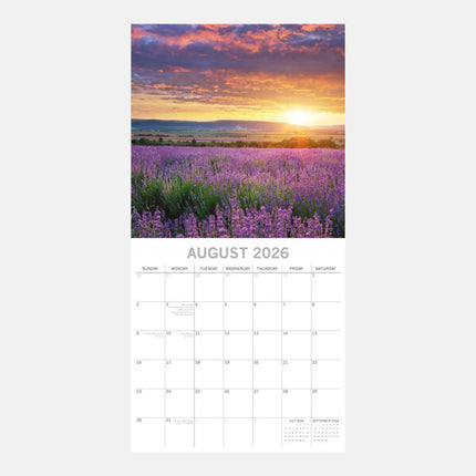 The Gifted Stationary Lavendel Kalender 2026
