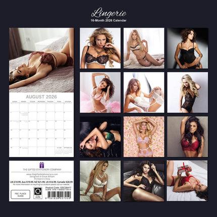 The Gifted Stationary Lingerie Kalender 2026