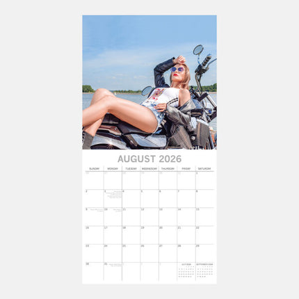 The Gifted Stationary Motorbabes Kalender 2026