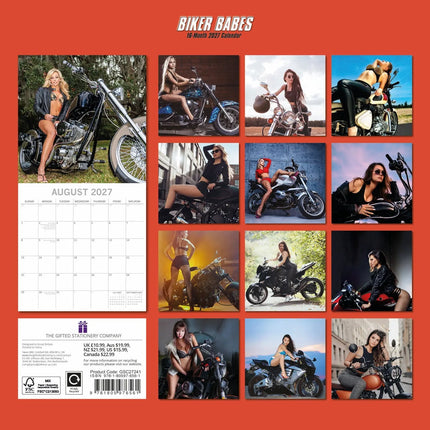 The Gifted Stationary Motorbabes Kalender 2027