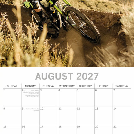 The Gifted Stationary Mountainbiken Kalender 2027