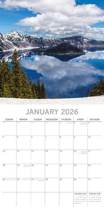 The Gifted Stationary National Parks Kalender 2026