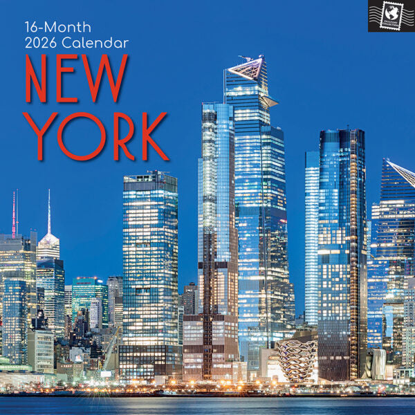 The Gifted Stationary New York Kalender 2026