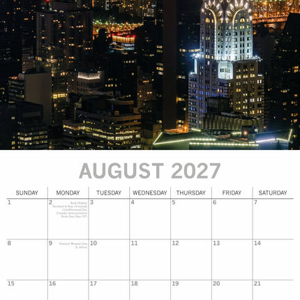 The Gifted Stationary New York Limelight Kalender 2027