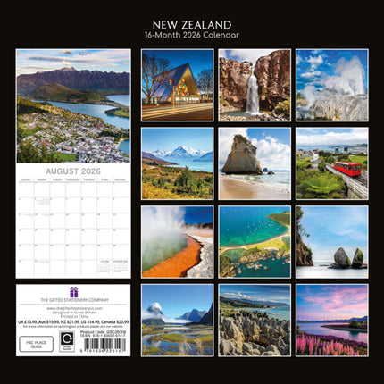 The Gifted Stationary Nieuw-Zeeland Kalender 2026