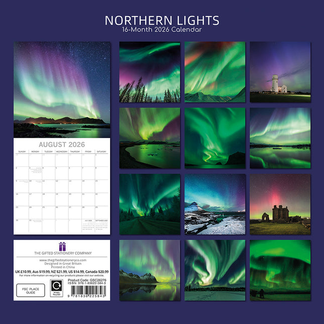 The Gifted Stationary Noorderlicht Kalender 2026
