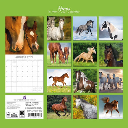 The Gifted Stationary Paarden Kalender 2027