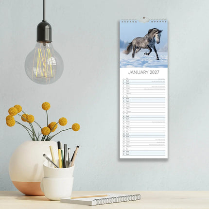 The Gifted Stationary Paarden Kalender 2027 Slimline
