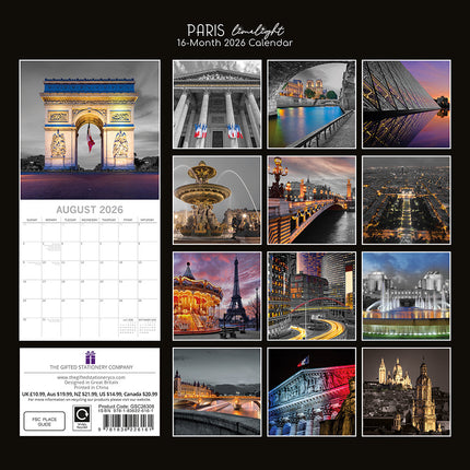 The Gifted Stationary Parijs Limelight Kalender 2026