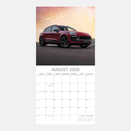 The Gifted Stationary Porsche Kalender 2026